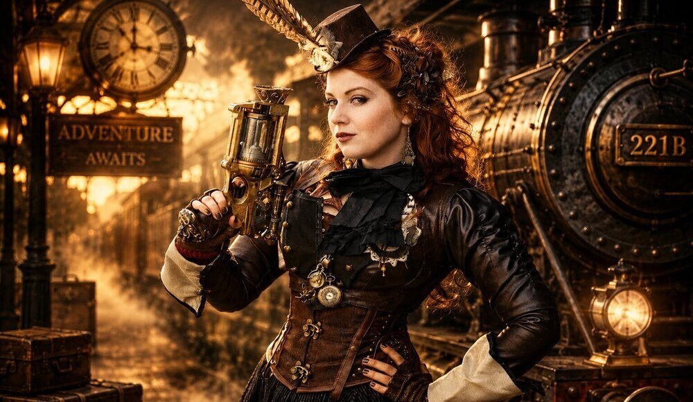 Steampunk Station Atmosphere